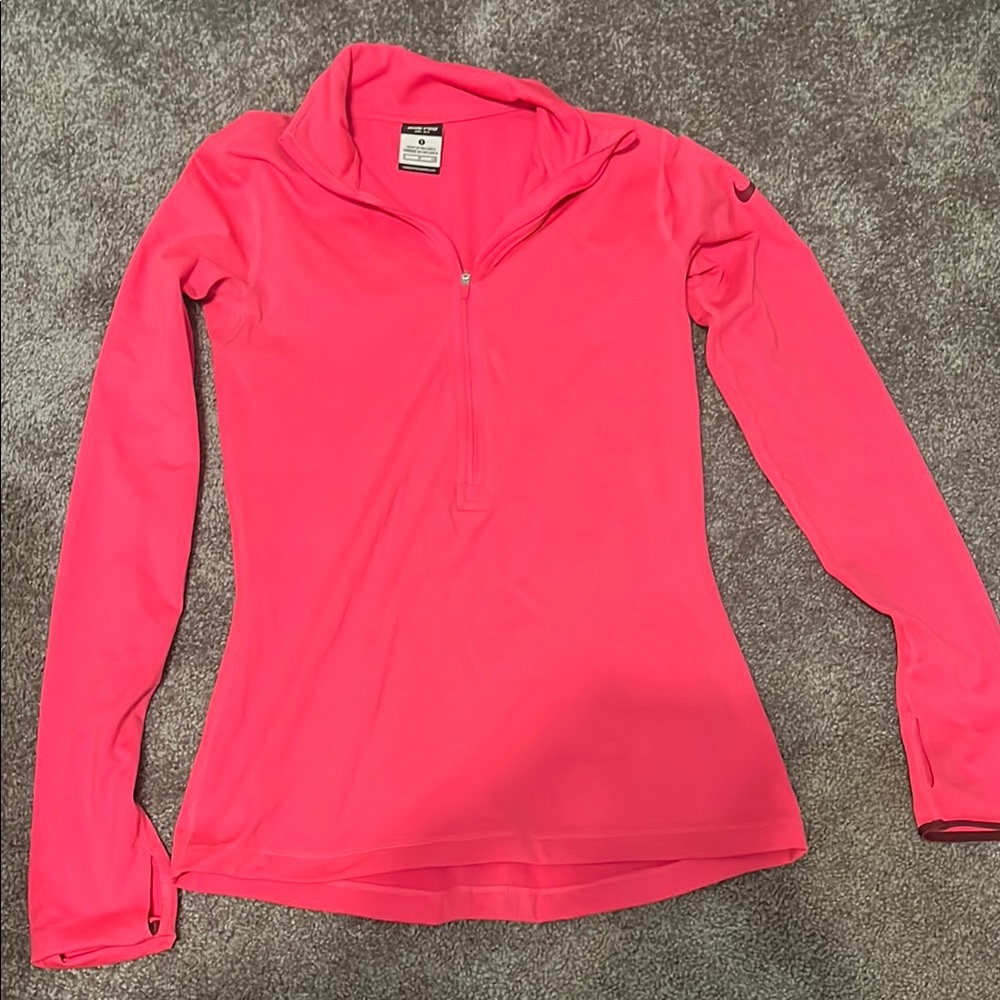 Nike Women's Pink Long Sleeve Top